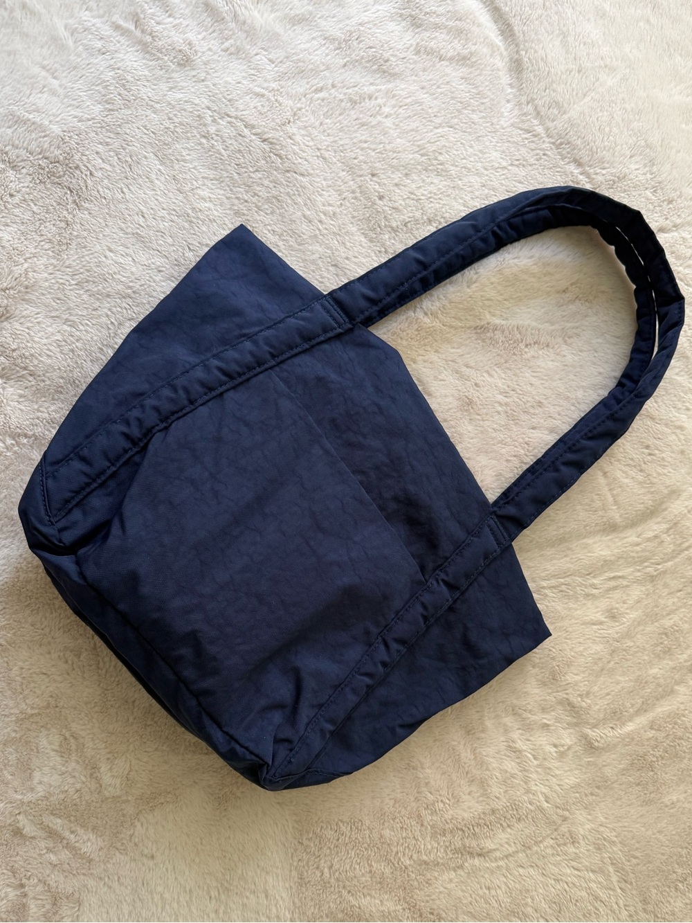BAGGU Mini Cloud Bag Tote Navy NWOT - Picture 10 of 11